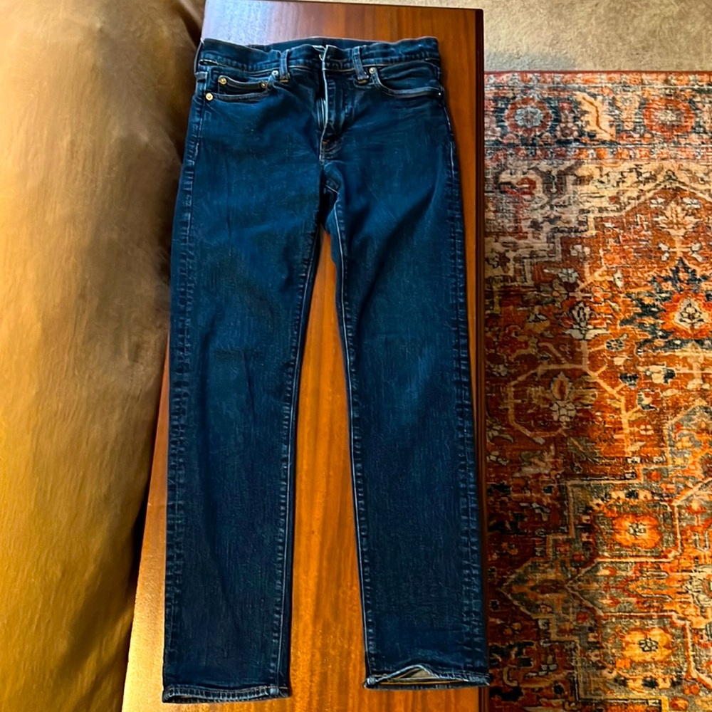 Men’s J Crew dark wash Jeans, 30/32